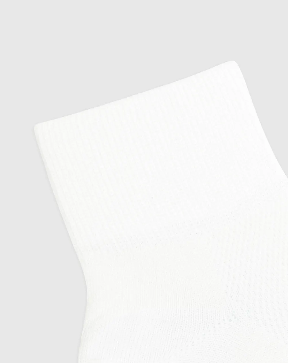 3 pares de medias cortas blancas