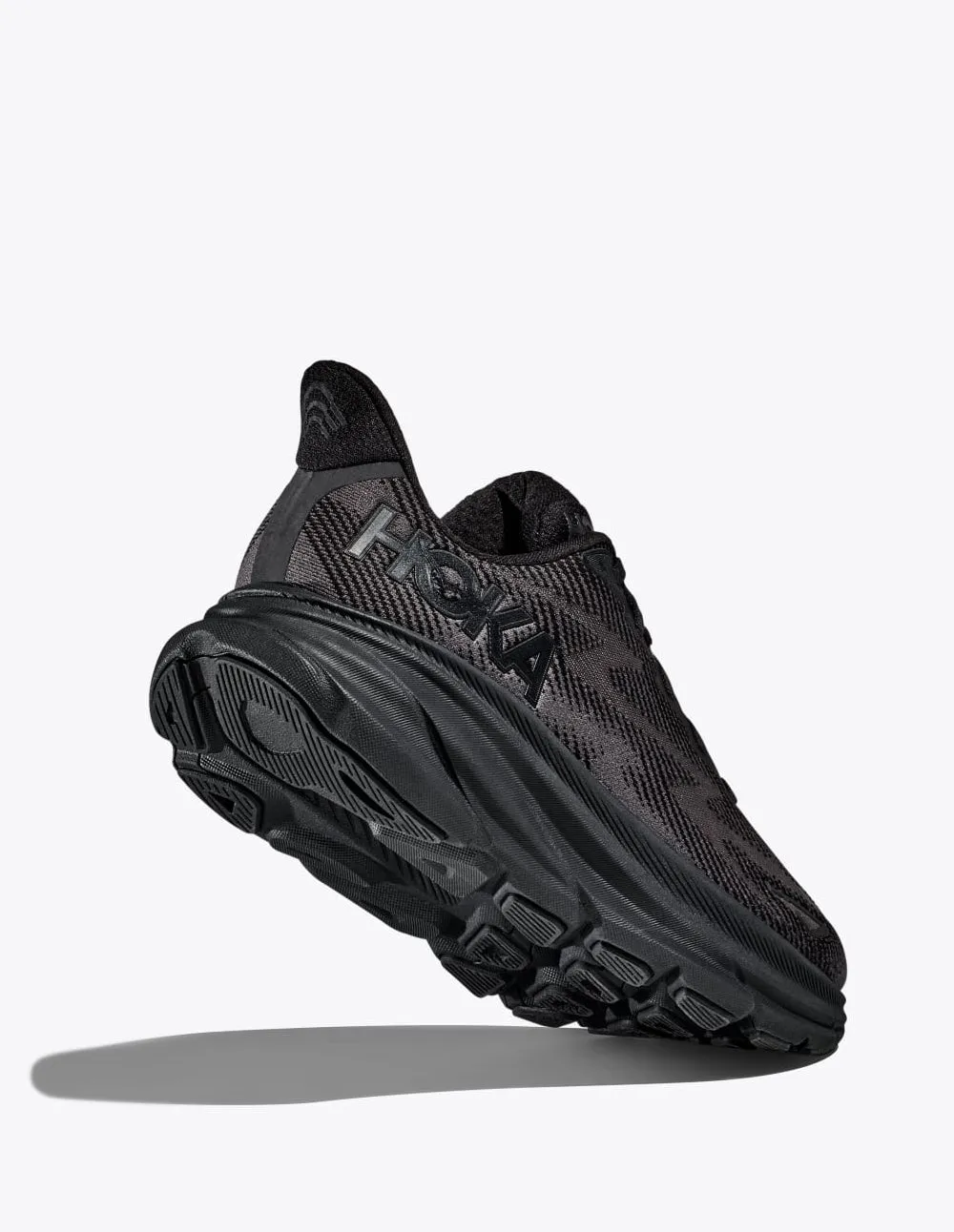 Hoka Clifton 9 Negras Mujer