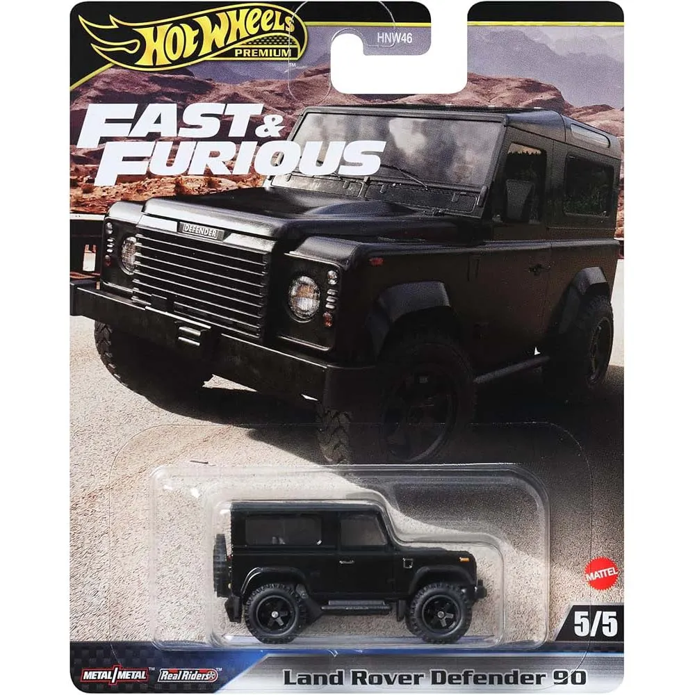 Hot Wheels Collector Auto Premium Fast & Furious Land Rover Defender 90 HNW46