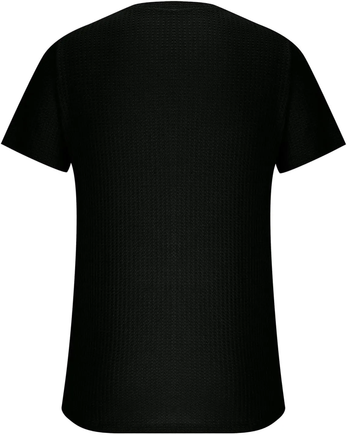 Men Knitted T-Shirts Solid Crewneck Pullover Short Sleeve Solid Simple Basic Tee Loose Relaxed Great Soft