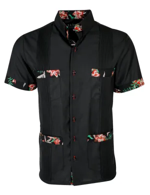 Midnight in Maui Guayabera