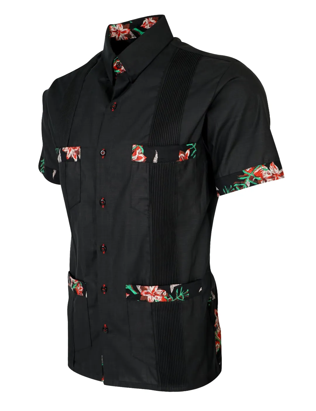 Midnight in Maui Guayabera