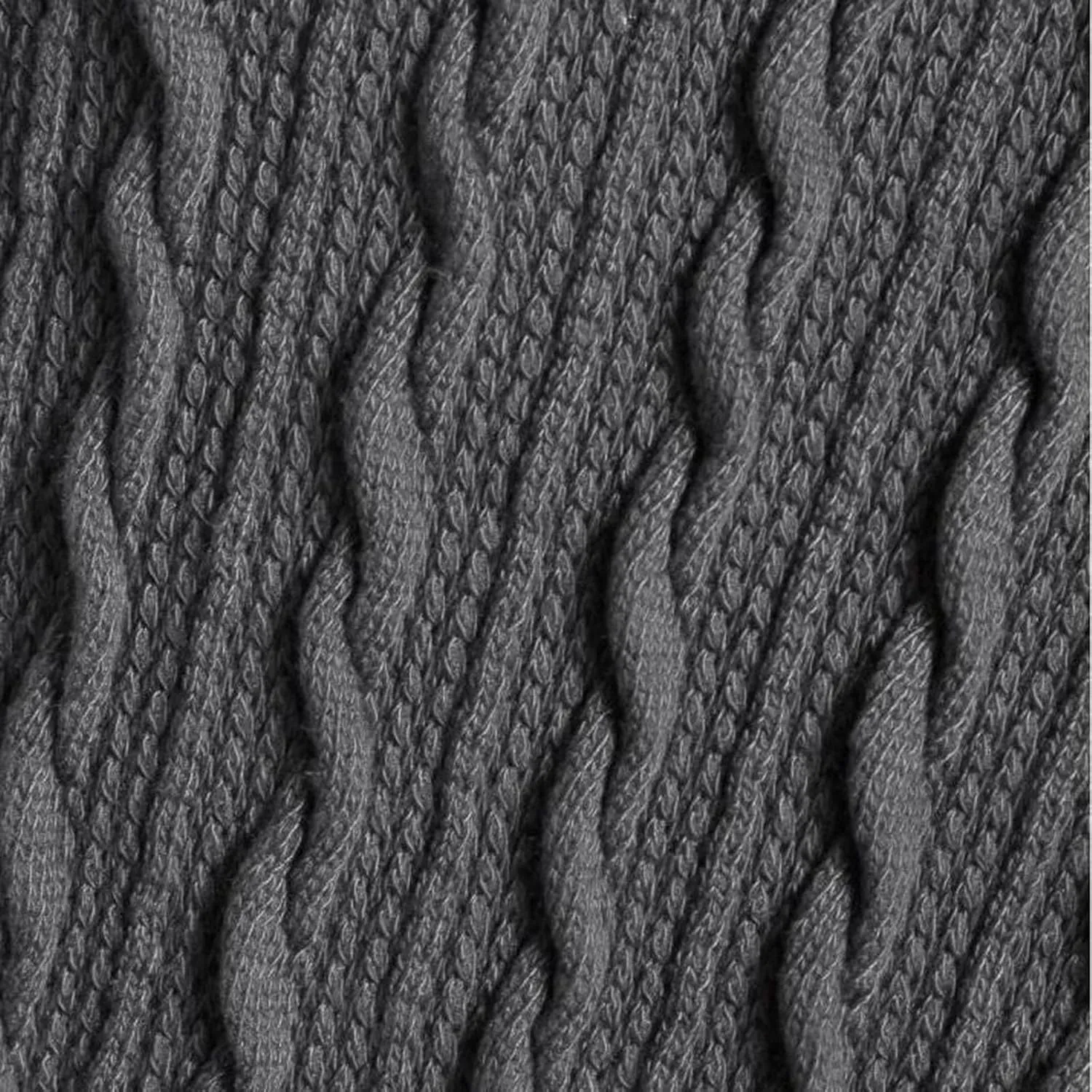Women's Fall Winter Casual Trendy Dress Long Sleeve Crew Neck Solid Button Fleece Cable Knit Sweater Dresses, L-5XL