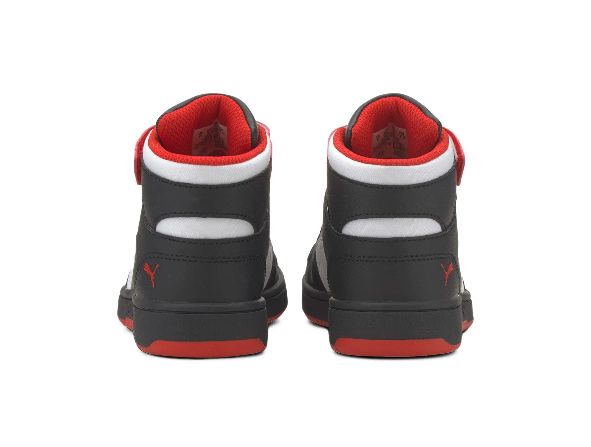 Zapatilla Puma Rebound Layup Hi Junior Negro
